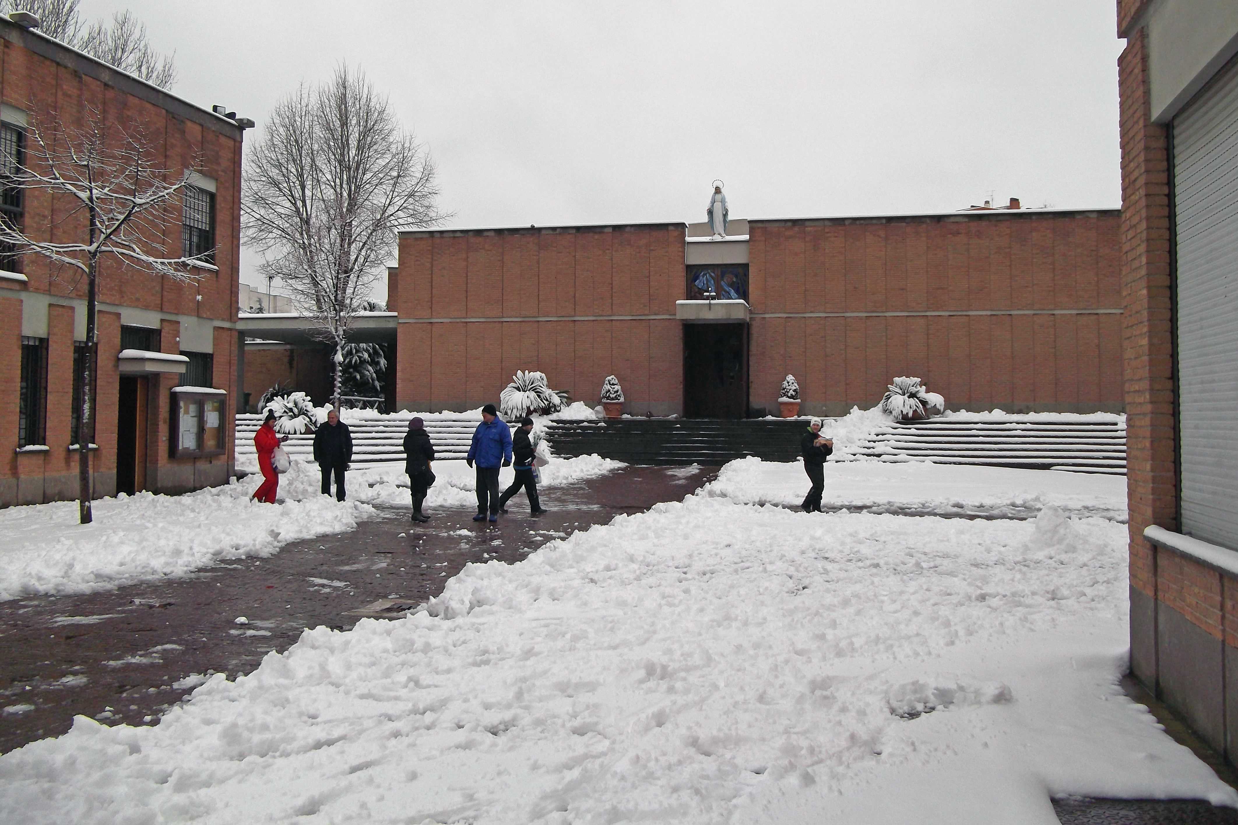 04 febbraio 2012 - Nevicata a Roma